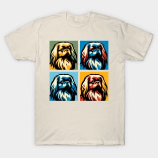 Pekingese Pop Art - Dog Lovers T-Shirt